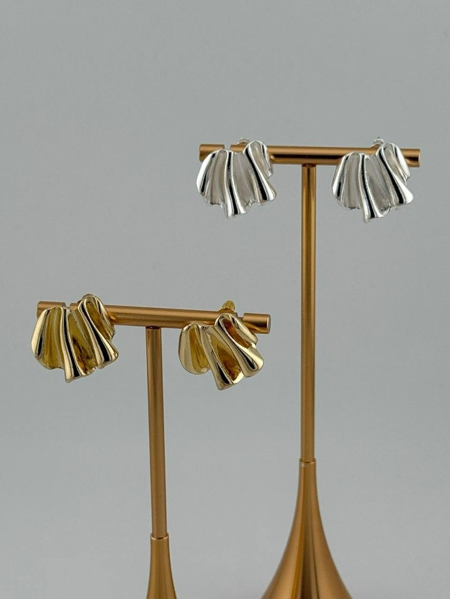 🖇️ Серьги «Жатка» купить в Интернет-магазине Садовод База - цена 200 руб Садовод интернет-каталог