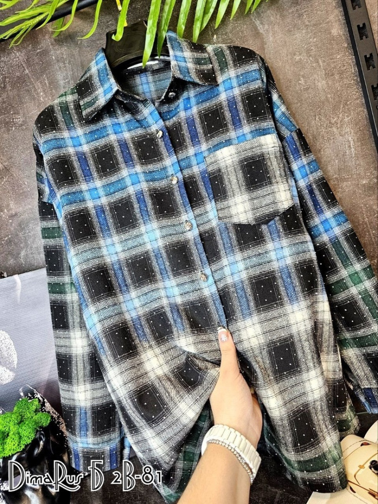 Женская рубашка синяя купить в Интернет-магазине Садовод База - цена 1000 руб Садовод интернет-каталог