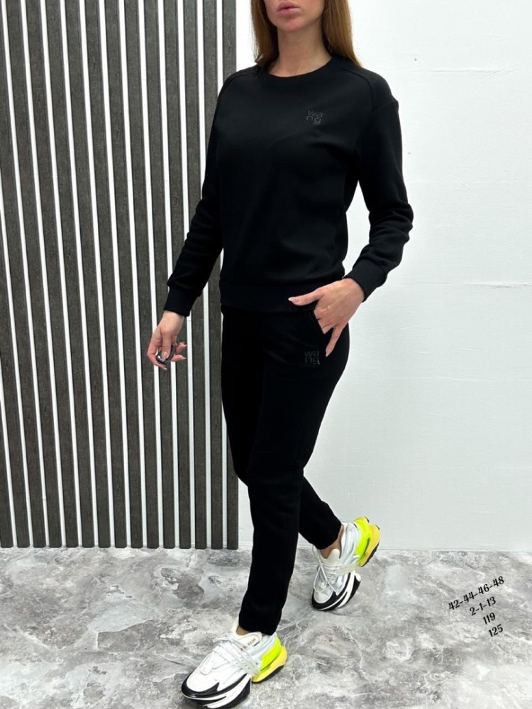 Спортивный женский костюм черный купить в Интернет-магазине Садовод База - цена 1250 руб Садовод интернет-каталог