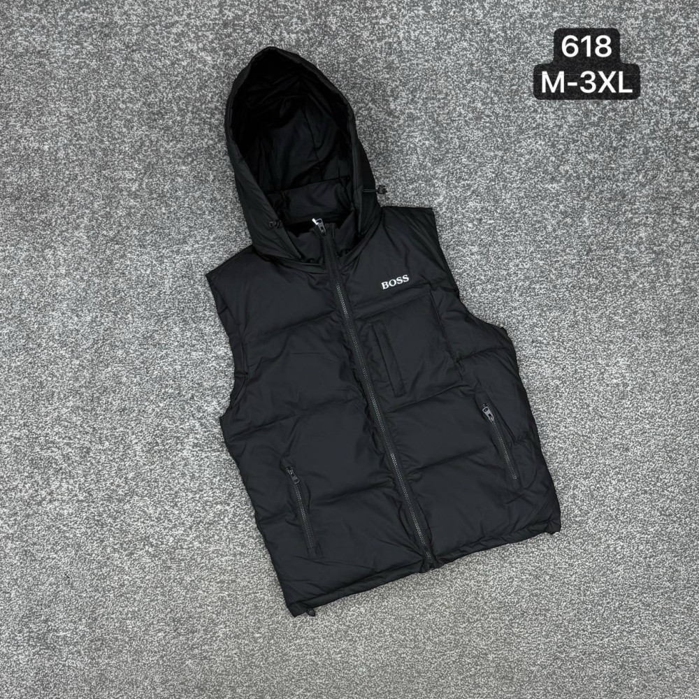 Жилетка черная