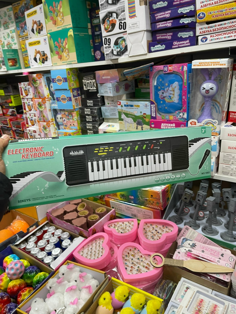 Детский синтезатор купить в Интернет-магазине Садовод База - цена 399 руб Садовод интернет-каталог
