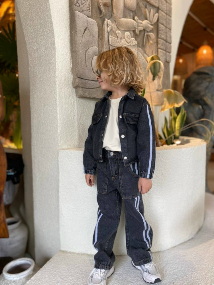 Детский костюм черный купить в Интернет-магазине Садовод База - цена 1899 руб Садовод интернет-каталог