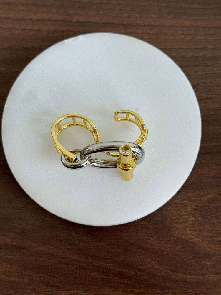 ✨ Дабл кольцо на два пальца купить в Интернет-магазине Садовод База - цена 400 руб Садовод интернет-каталог