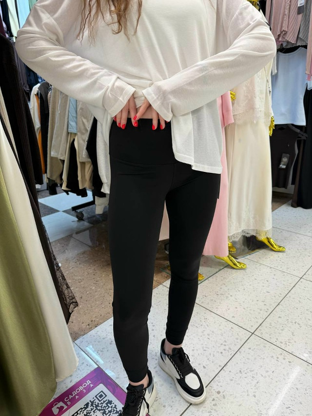 лосины черные