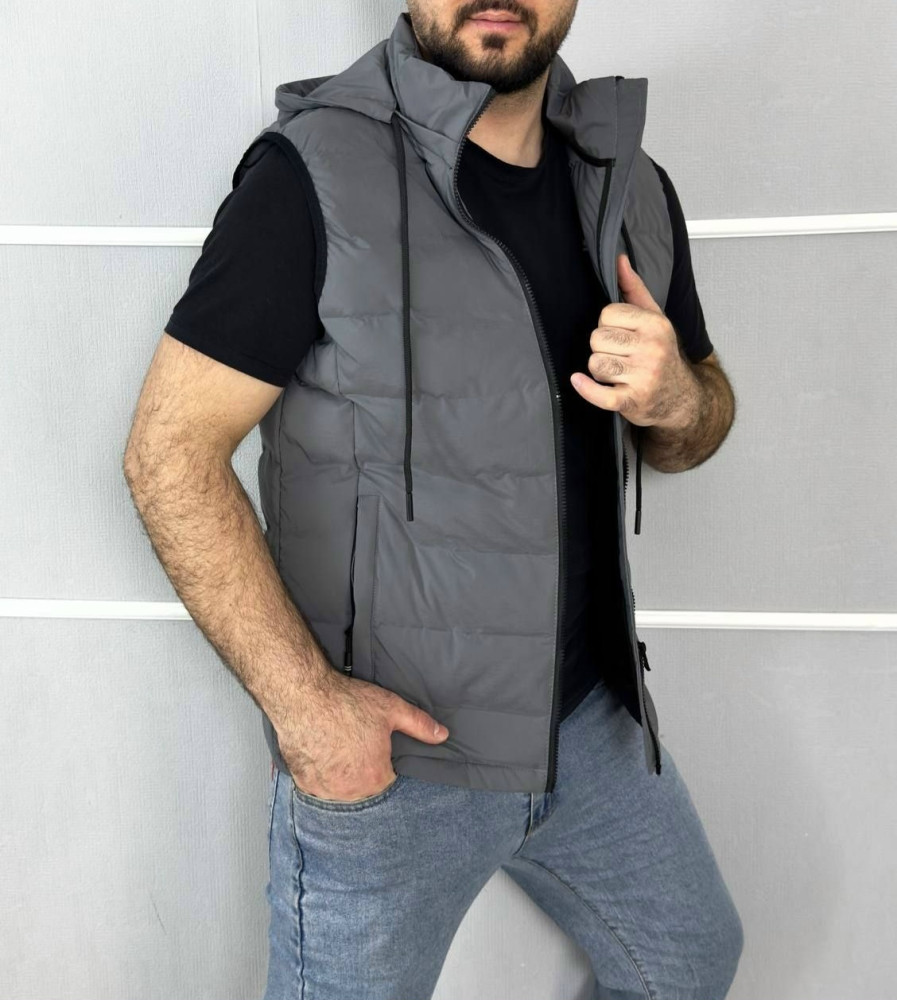 Жилетка женская темно-серая купить в Интернет-магазине Садовод База - цена 750 руб Садовод интернет-каталог