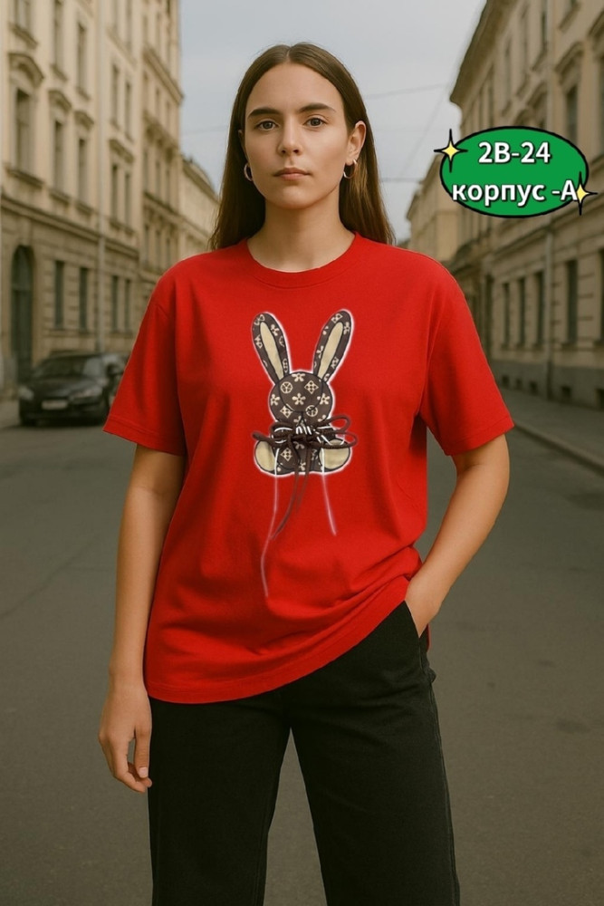 Женская футболка красная купить в Интернет-магазине Садовод База - цена 350 руб Садовод интернет-каталог