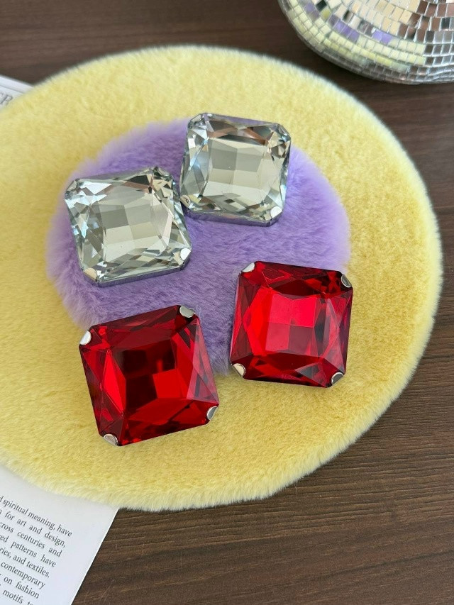 Серьги «Кристалл» купить в Интернет-магазине Садовод База - цена 350 руб Садовод интернет-каталог