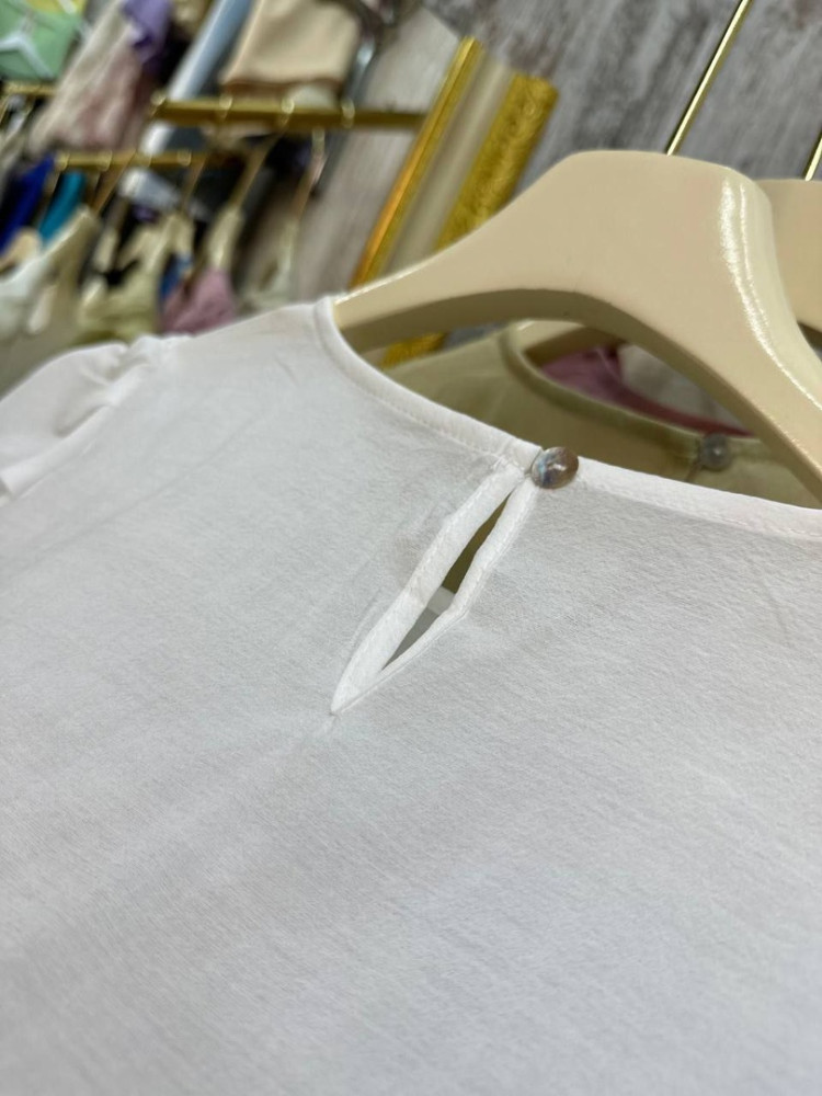 блузка белая купить в Интернет-магазине Садовод База - цена 1200 руб Садовод интернет-каталог