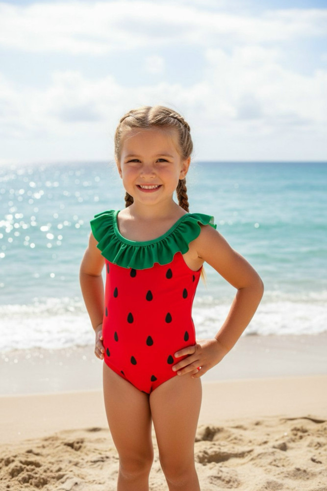 Купальник детский красный купить в Интернет-магазине Садовод База - цена 499 руб Садовод интернет-каталог