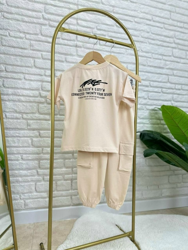 Детский костюм бежевый купить в Интернет-магазине Садовод База - цена 699 руб Садовод интернет-каталог