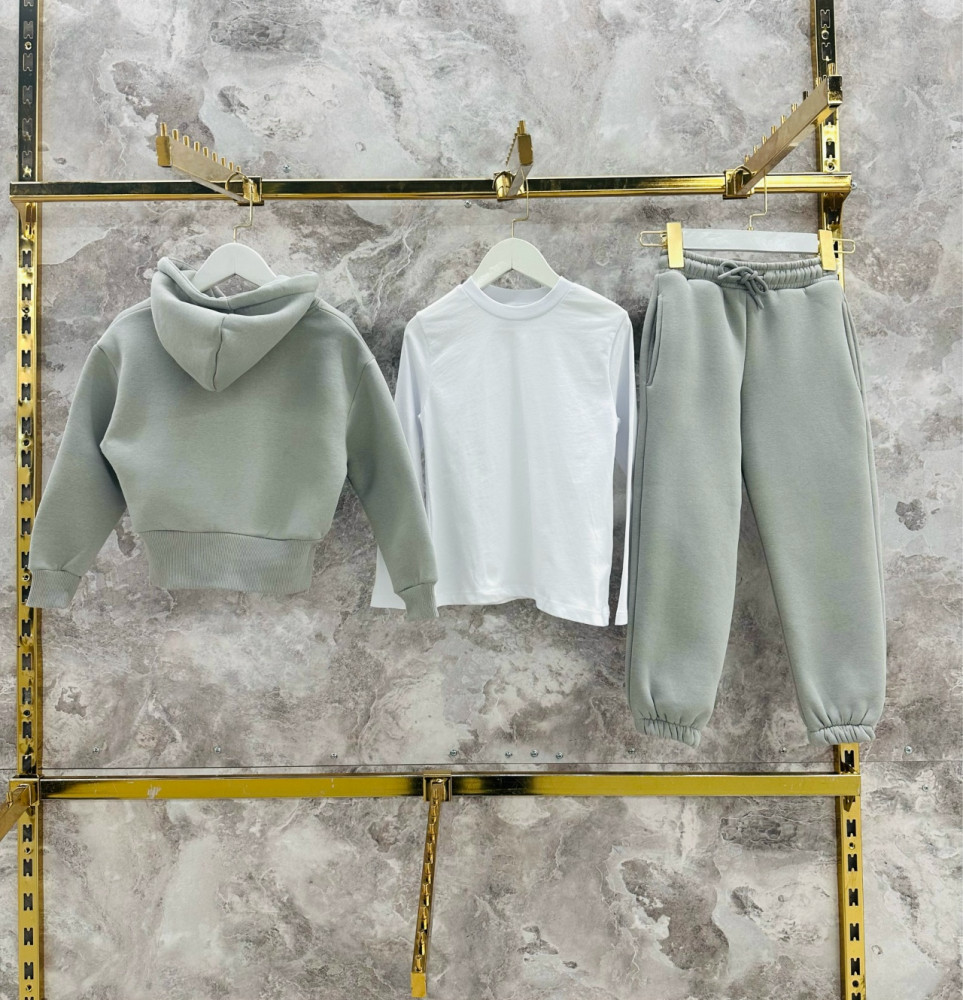 Детский костюм серый купить в Интернет-магазине Садовод База - цена 2299 руб Садовод интернет-каталог