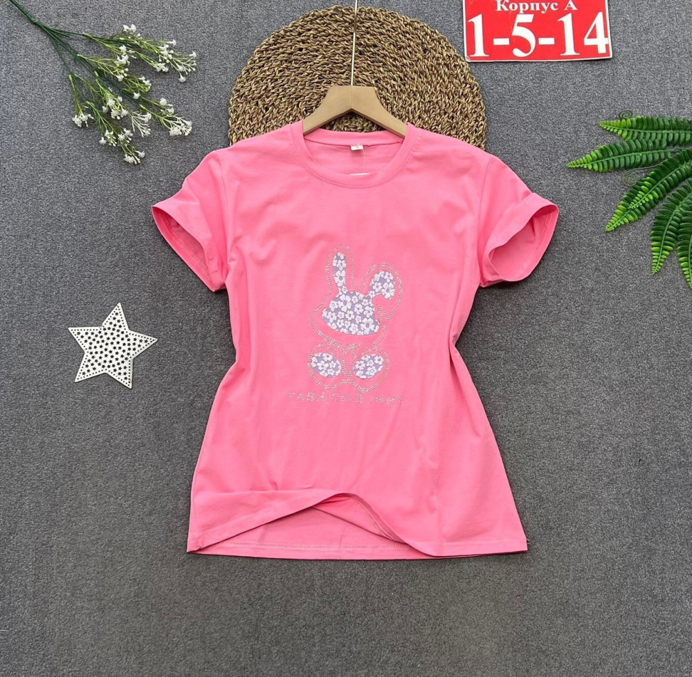 Детская футболка розовая купить в Интернет-магазине Садовод База - цена 300 руб Садовод интернет-каталог