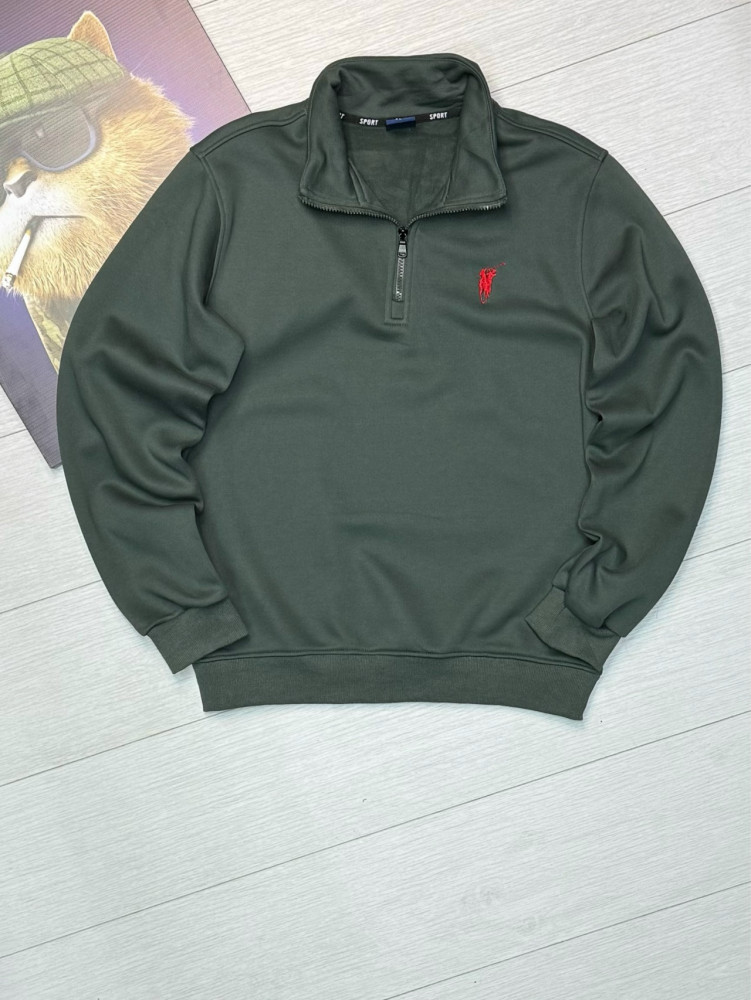 Толстовка мужская зеленая