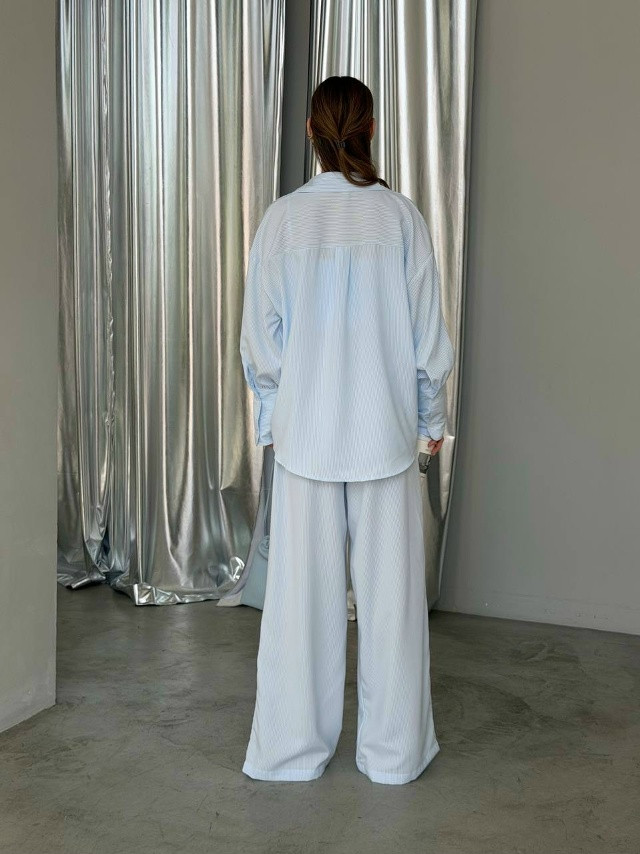 Женский костюм голубой купить в Интернет-магазине Садовод База - цена 2100 руб Садовод интернет-каталог