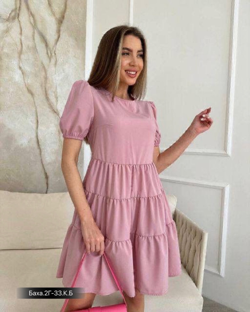 Платье розовое купить в Интернет-магазине Садовод База - цена 650 руб Садовод интернет-каталог