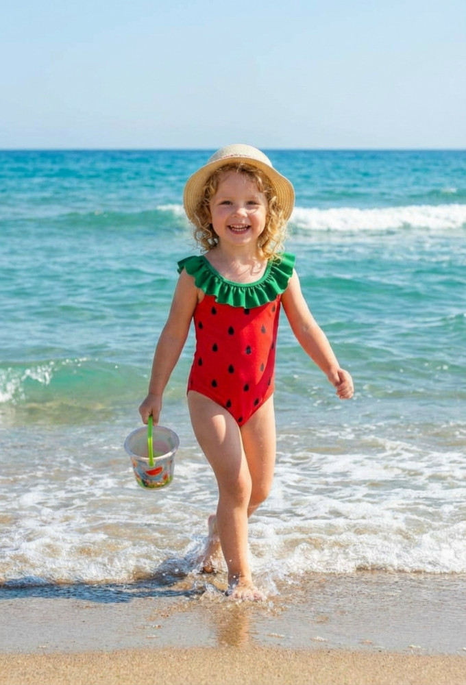 Купальник детский красный купить в Интернет-магазине Садовод База - цена 499 руб Садовод интернет-каталог