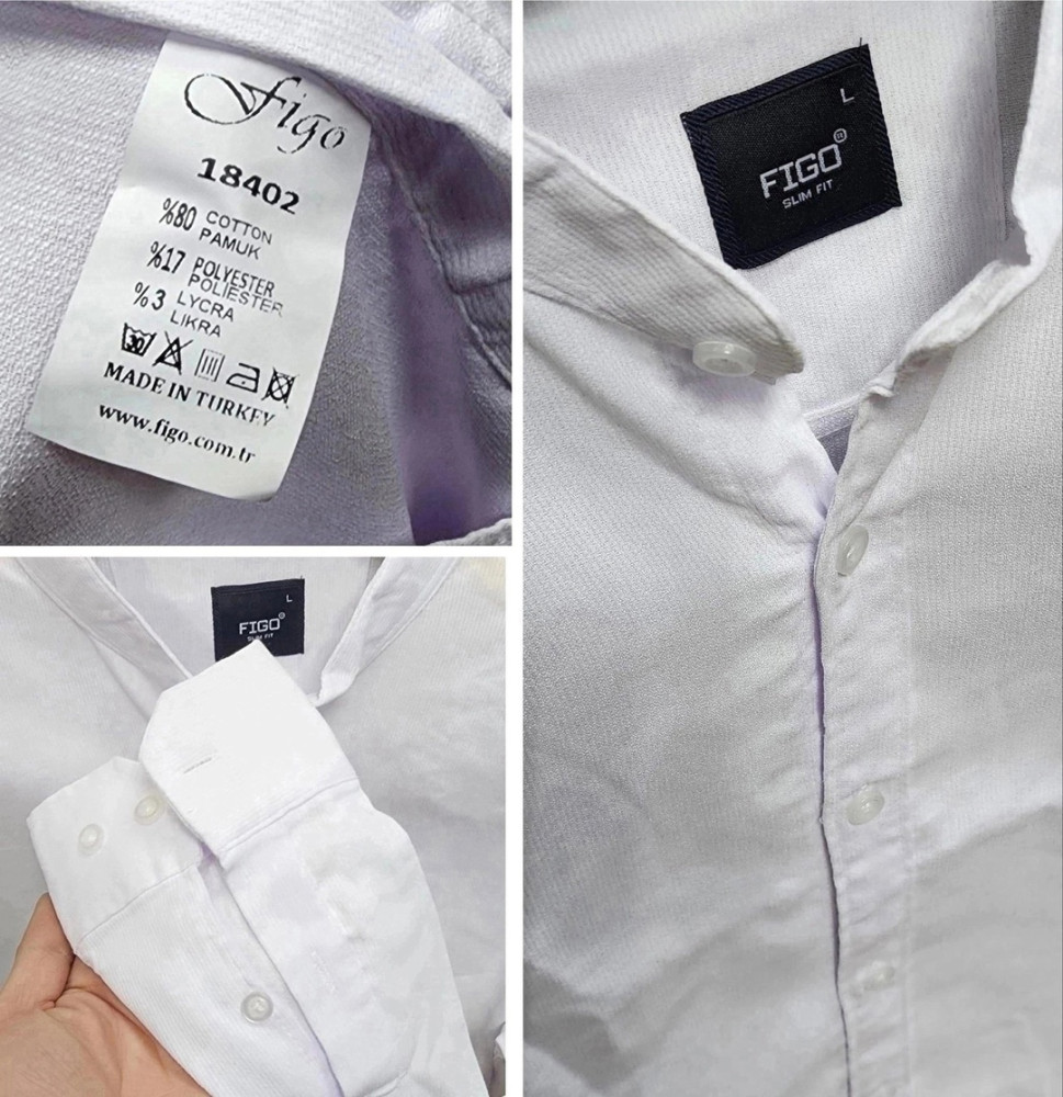 Мужская рубашка белая купить в Интернет-магазине Садовод База - цена 1150 руб Садовод интернет-каталог