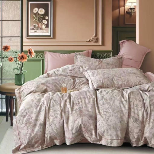 Семейный Комплект постельного белья с готовым одеялом  от бренда САДОВОД официальный интернет-каталог