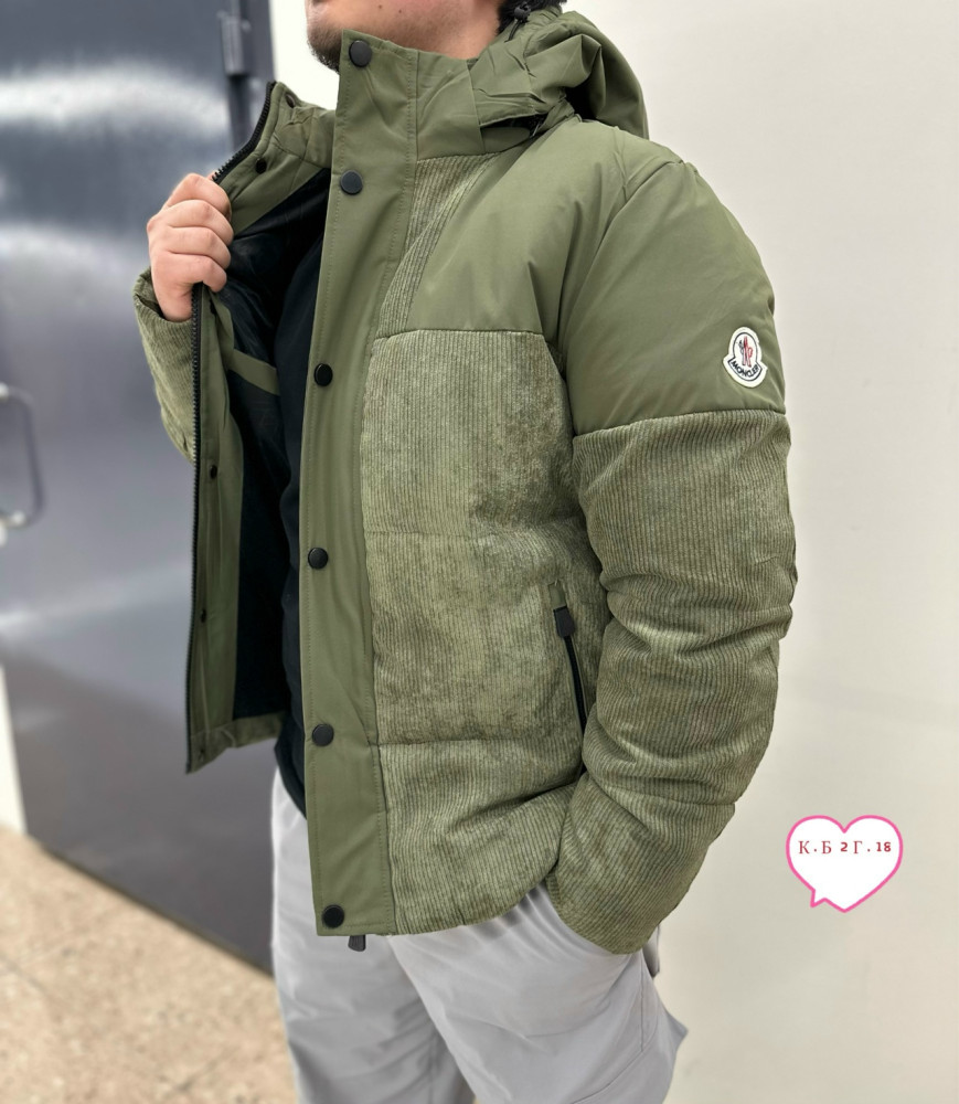 Куртка мужская зеленая купить в Интернет-магазине Садовод База - цена 1800 руб Садовод интернет-каталог