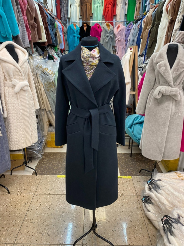 Женское пальто черное купить в Интернет-магазине Садовод База - цена 6500 руб Садовод интернет-каталог