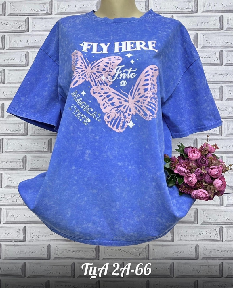 Женская футболка синяя купить в Интернет-магазине Садовод База - цена 750 руб Садовод интернет-каталог