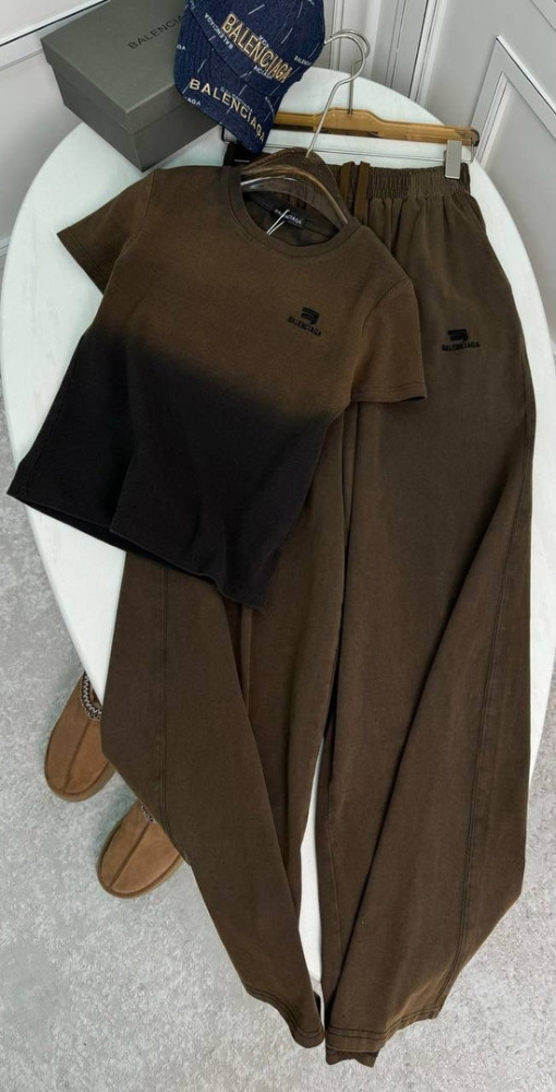 Женский костюм коричневый купить в Интернет-магазине Садовод База - цена 4700 руб Садовод интернет-каталог