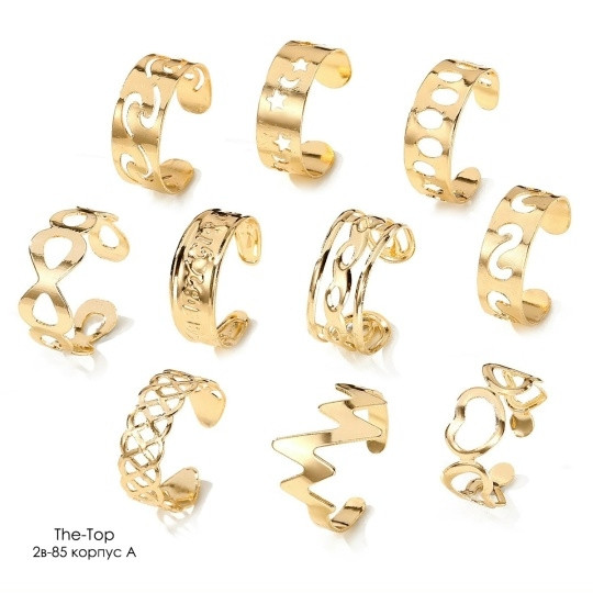 Набор колец для ног 10в1 купить в Интернет-магазине Садовод База - цена 80 руб Садовод интернет-каталог