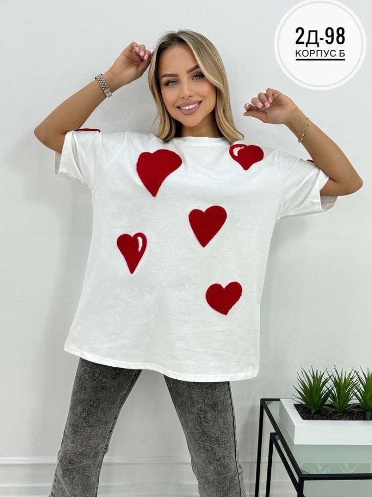 Женская футболка белая купить в Интернет-магазине Садовод База - цена 800 руб Садовод интернет-каталог