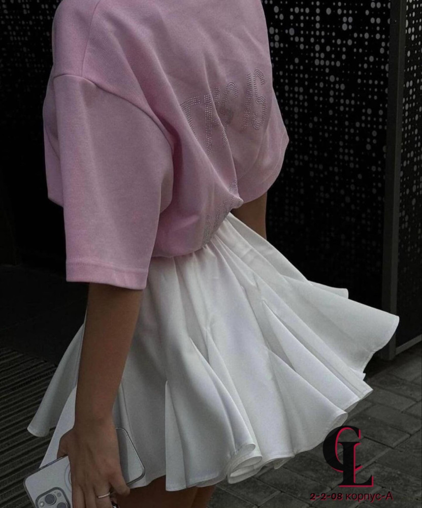 Девочки мы отшили самые трендовые  воздушная юбка-мини на подкладке в двух цветах 💗 купить в Интернет-магазине Садовод База - цена 900 руб Садовод интернет-каталог