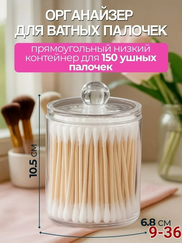 Органайзеры для ватных дисков и палочек купить в Интернет-магазине Садовод База - цена 200 руб Садовод интернет-каталог