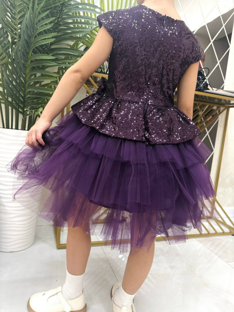 Платье фиолетовое купить в Интернет-магазине Садовод База - цена 1399 руб Садовод интернет-каталог