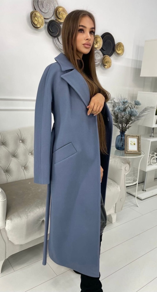 Женское пальто синее купить в Интернет-магазине Садовод База - цена 4500 руб Садовод интернет-каталог