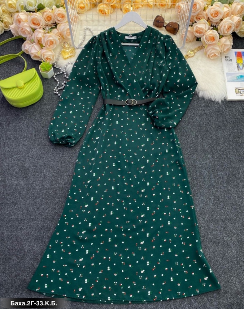 Платье изумрудное купить в Интернет-магазине Садовод База - цена 1100 руб Садовод интернет-каталог