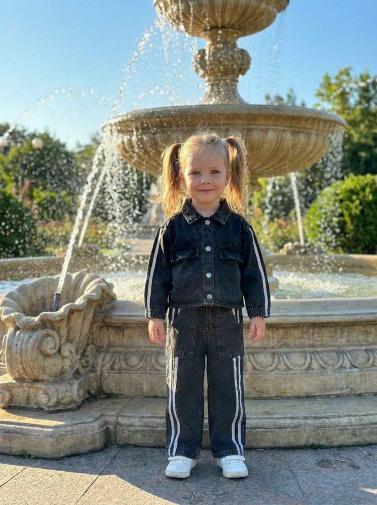 Детский костюм черный купить в Интернет-магазине Садовод База - цена 1899 руб Садовод интернет-каталог