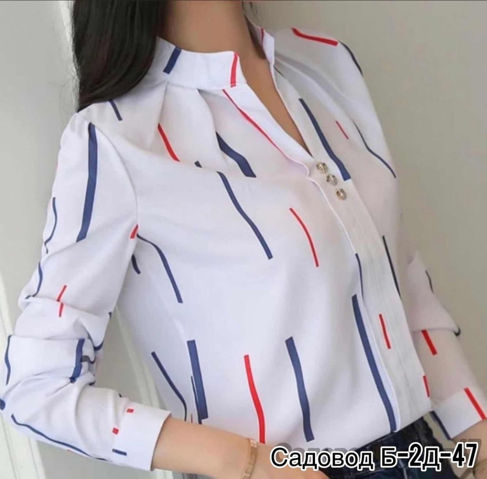 Женская рубашка белая купить в Интернет-магазине Садовод База - цена 600 руб Садовод интернет-каталог