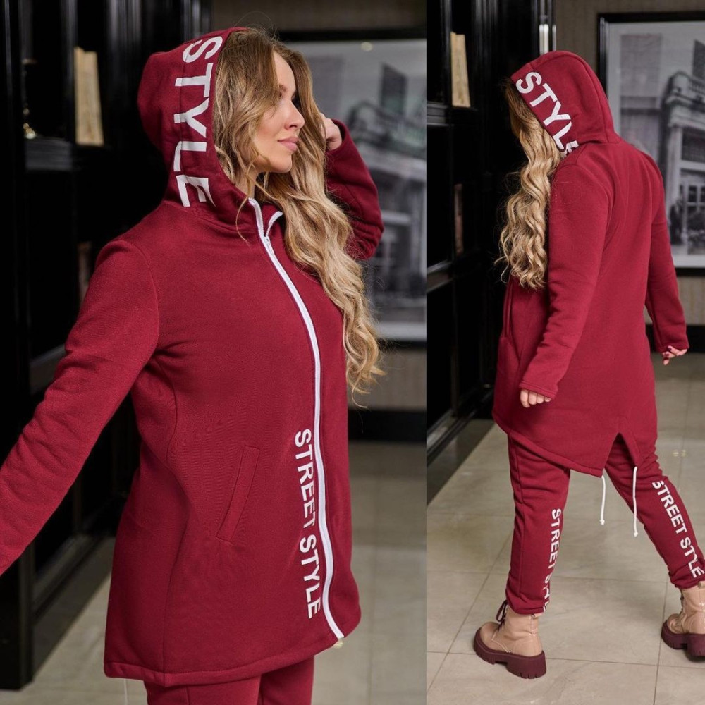 Спортивный женский костюм красный купить в Интернет-магазине Садовод База - цена 1300 руб Садовод интернет-каталог