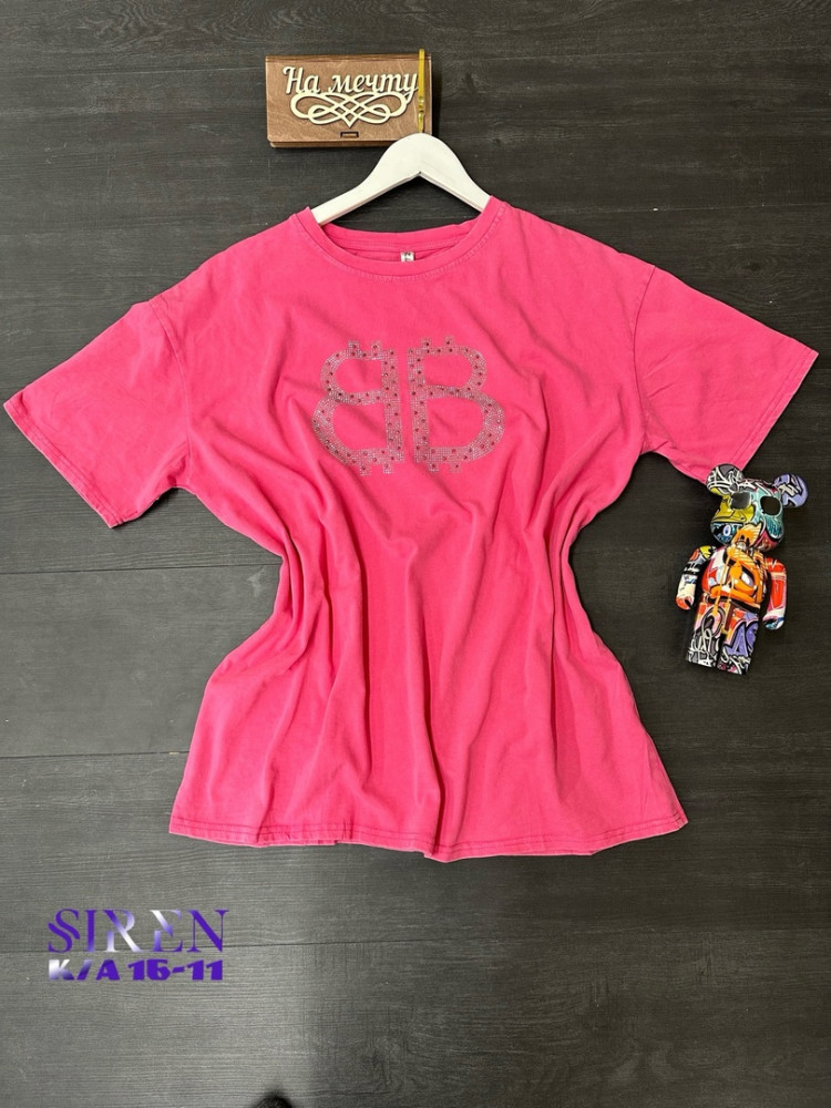 Женская футболка розовая купить в Интернет-магазине Садовод База - цена 899 руб Садовод интернет-каталог