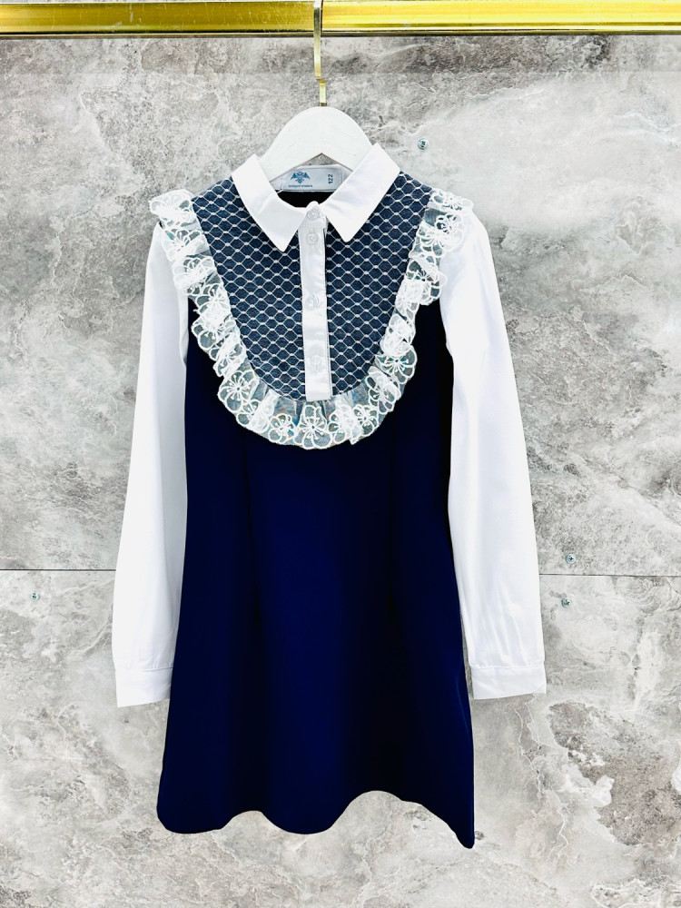 Платье синее купить в Интернет-магазине Садовод База - цена 599 руб Садовод интернет-каталог