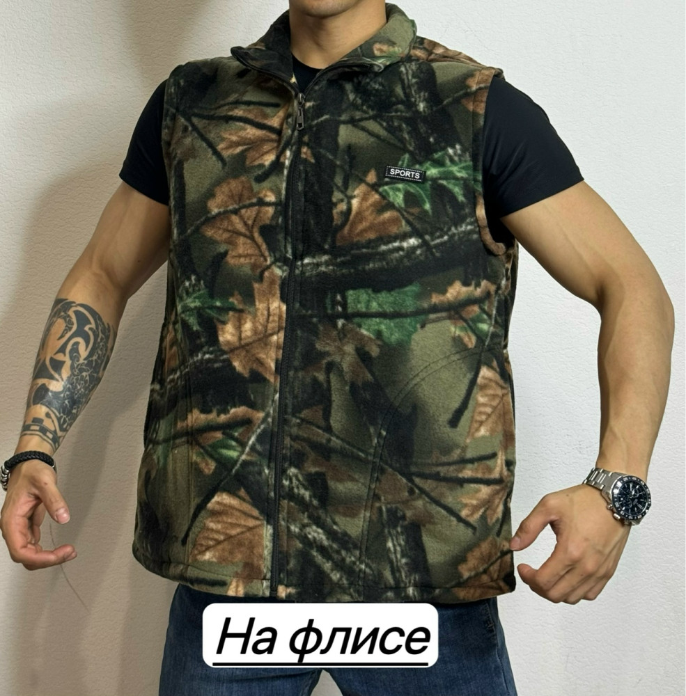 Жилет для мужчин, флис купить в Интернет-магазине Садовод База - цена 349 руб Садовод интернет-каталог