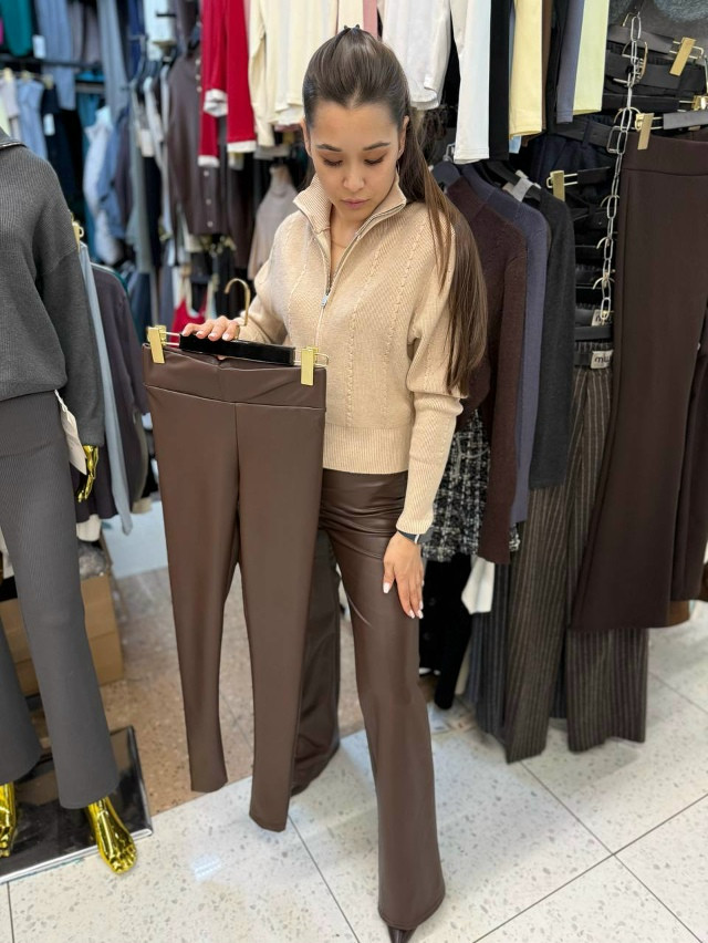 Лосины эко-кожа купить в Интернет-магазине Садовод База - цена 800 руб Садовод интернет-каталог