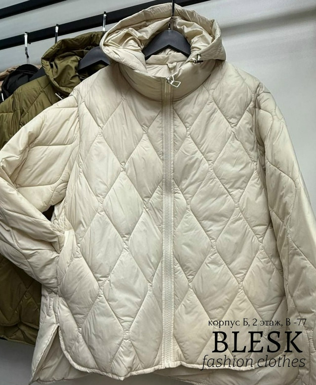 Куртка женская бежевая купить в Интернет-магазине Садовод База - цена 2300 руб Садовод интернет-каталог