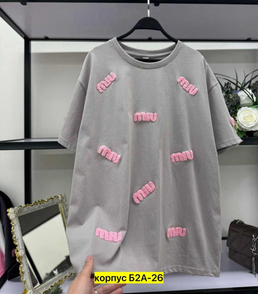 Женская футболка серая купить в Интернет-магазине Садовод База - цена 900 руб Садовод интернет-каталог