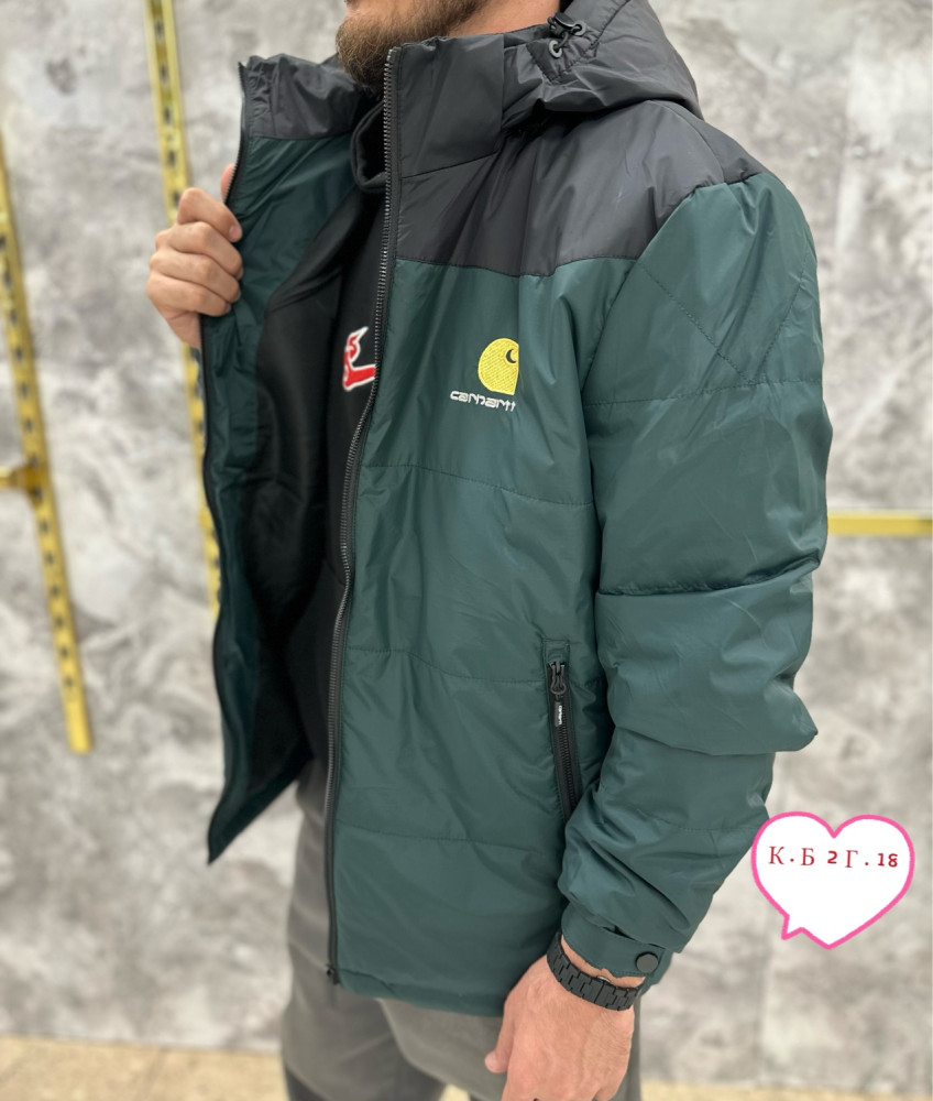 Куртка мужская зеленая купить в Интернет-магазине Садовод База - цена 1100 руб Садовод интернет-каталог