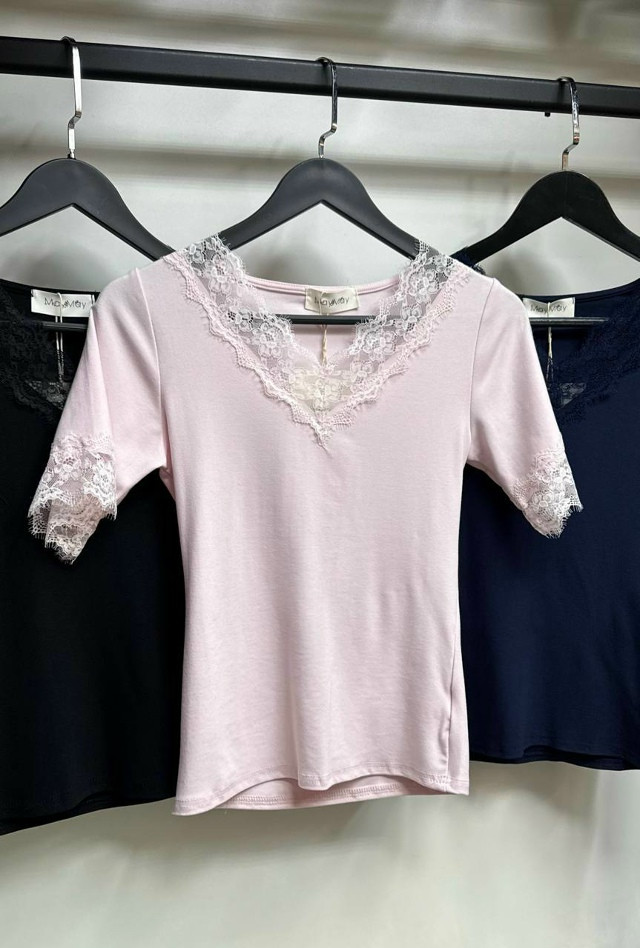 Женская футболка розовая купить в Интернет-магазине Садовод База - цена 850 руб Садовод интернет-каталог