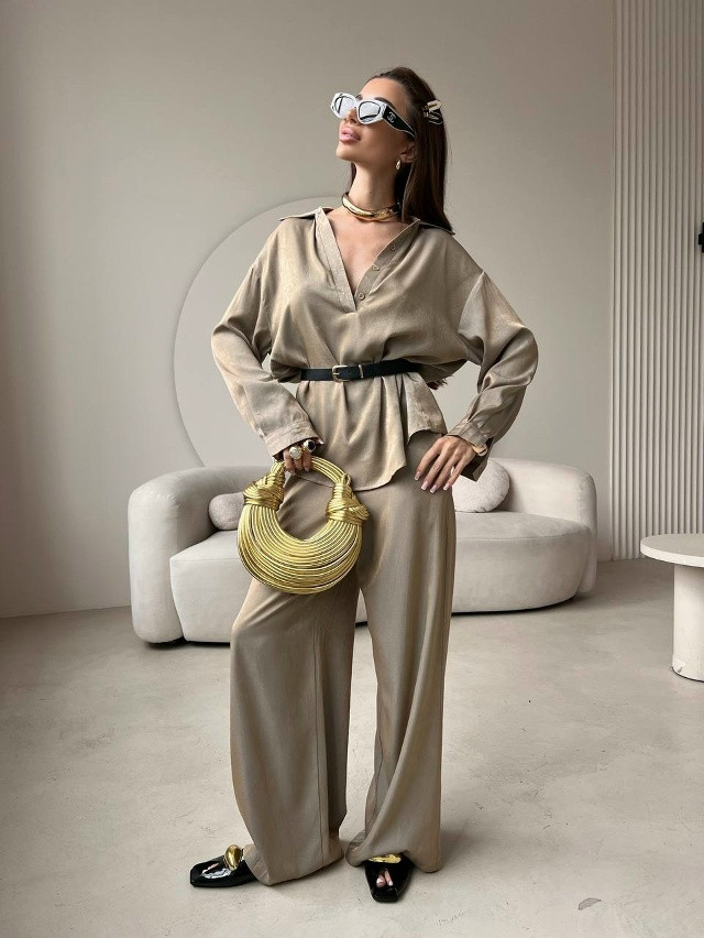 Женский костюм коричневый купить в Интернет-магазине Садовод База - цена 1200 руб Садовод интернет-каталог