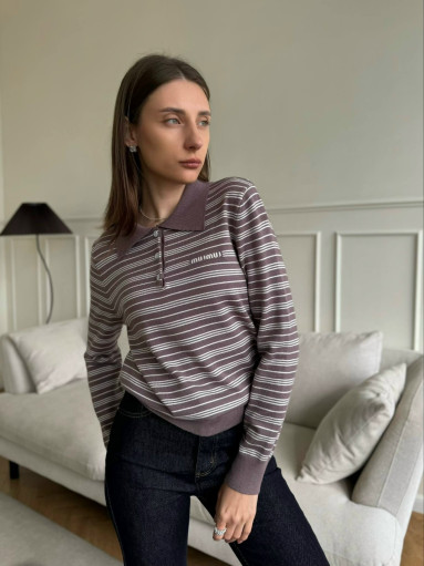 💕Кофта с воротником САДОВОД официальный интернет-каталог