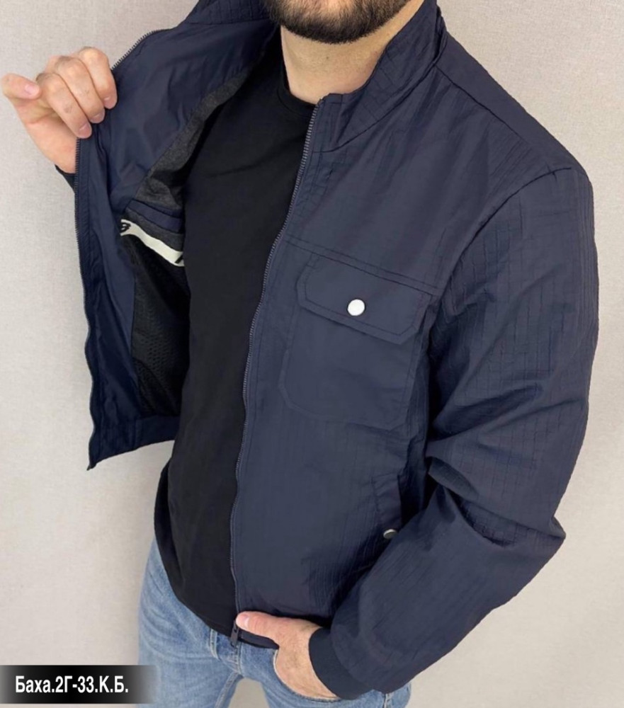 Куртка мужская темно-синяя купить в Интернет-магазине Садовод База - цена 999 руб Садовод интернет-каталог
