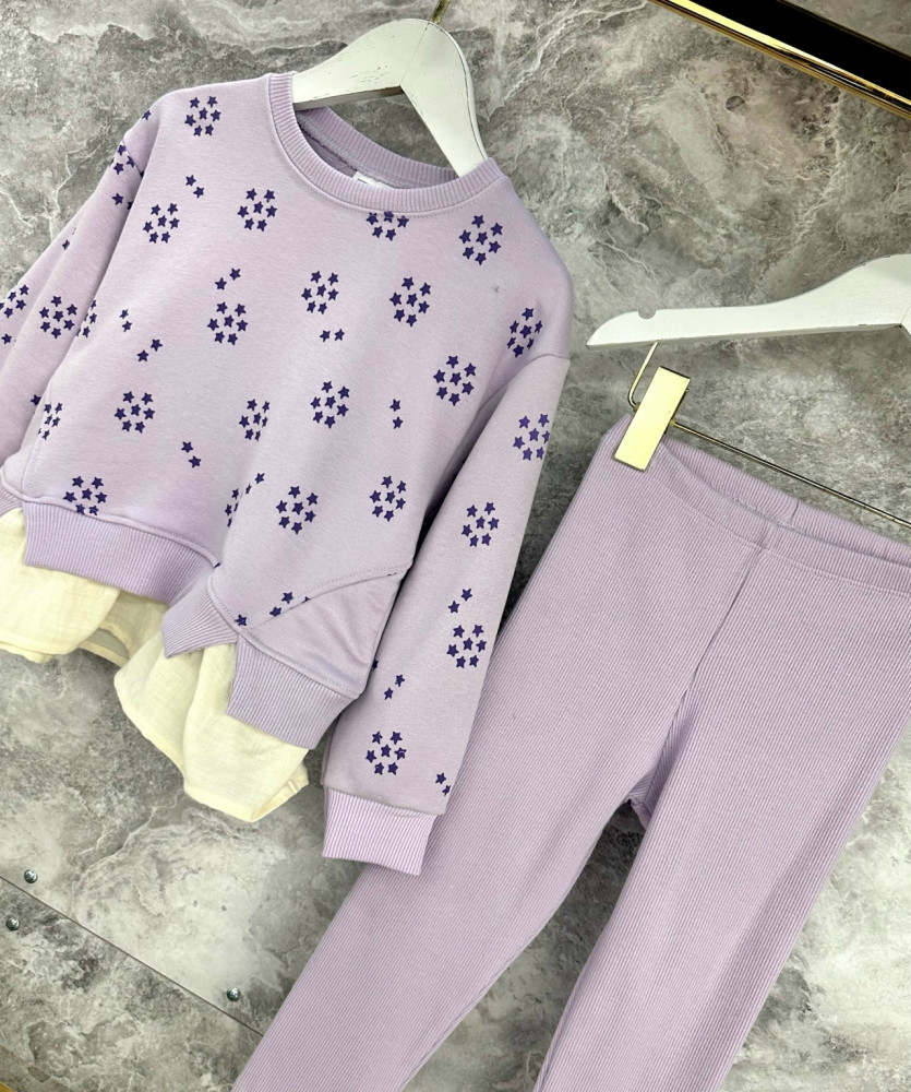 Детский костюм сиреневый купить в Интернет-магазине Садовод База - цена 1450 руб Садовод интернет-каталог