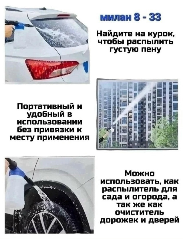 пеногенератор купить в Интернет-магазине Садовод База - цена 599 руб Садовод интернет-каталог