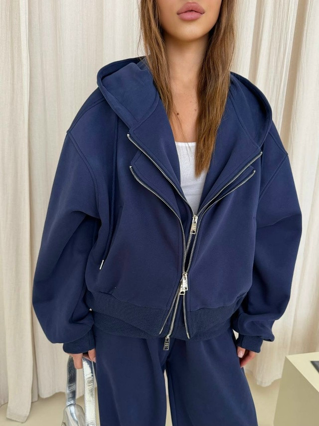 Женский костюм темно-синий купить в Интернет-магазине Садовод База - цена 3000 руб Садовод интернет-каталог